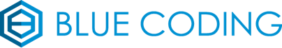 Blue Coding Logo